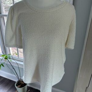 1 State Eyelash tinsel top